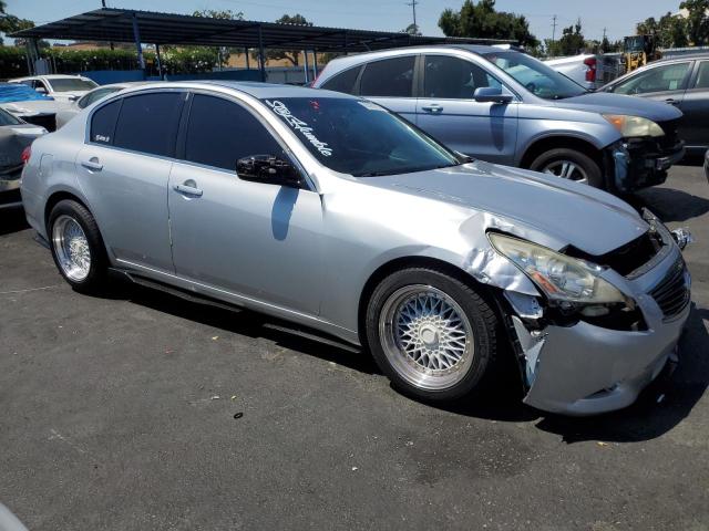 JN1CV6AP6AM203503 - 2010 INFINITI G37 BASE SILVER photo 4