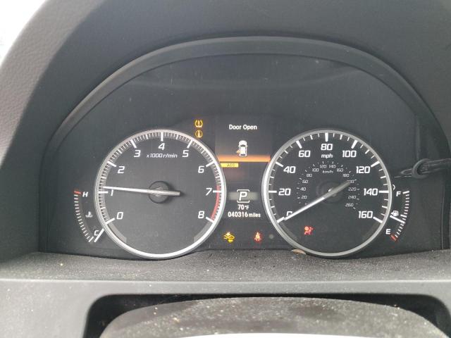 5J8TB4H76JL008363 - 2018 ACURA RDX ADVANCE BLUE photo 9