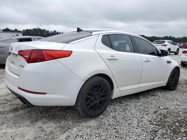 5XXGN4A71CG043042 - 2012 KIA OPTIMA EX WHITE photo 3