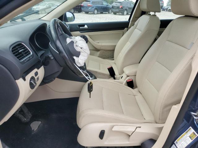 3VWPL7AJ9BM694884 - 2011 VOLKSWAGEN JETTA TDI 蓝色 照片 7