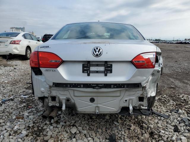 3VW2K7AJ0CM382788 - 2012 VOLKSWAGEN JETTA BASE Արծաթագույն լուսանկար 6