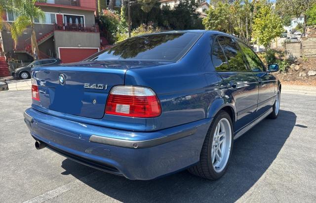 WBADN63423GN88027 - 2003 BMW 540 I AUTOMATIC Mavi fotoğraf 4