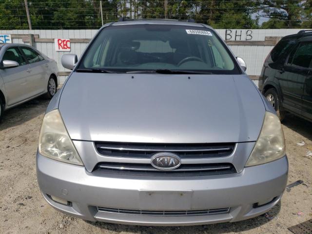 KNDMB233776159392 - 2007 KIA SEDONA EX SILVER photo 5