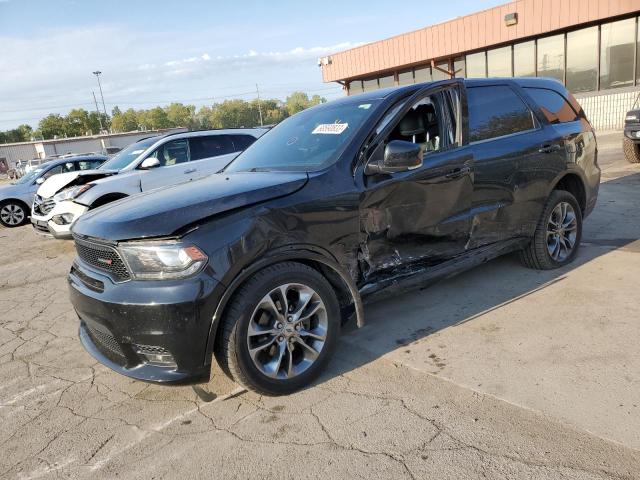 1C4RDJDG2KC557177 - 2019 DODGE DURANGO GT BLACK photo 1