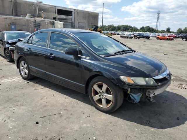 19XFA15649E022405 - 2009 HONDA CIVIC LX-S Սև լուսանկար 4