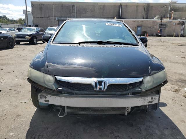19XFA15649E022405 - 2009 HONDA CIVIC LX-S Սև լուսանկար 5