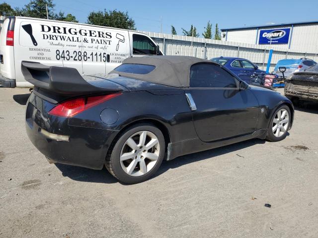 JN1AZ36A04M252831 - 2004 NISSAN 350Z ROADSTER BLACK photo 3