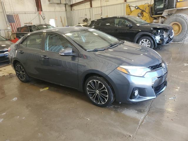 2T1BURHE3FC391595 - 2015 TOYOTA COROLLA L Сұр фото 4