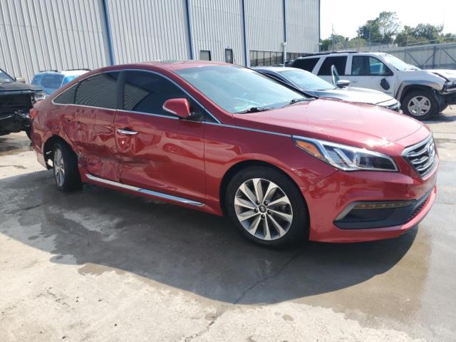5NPE34AF3HH480931 - 2017 HYUNDAI SONATA SPORT BURGUNDY photo 4