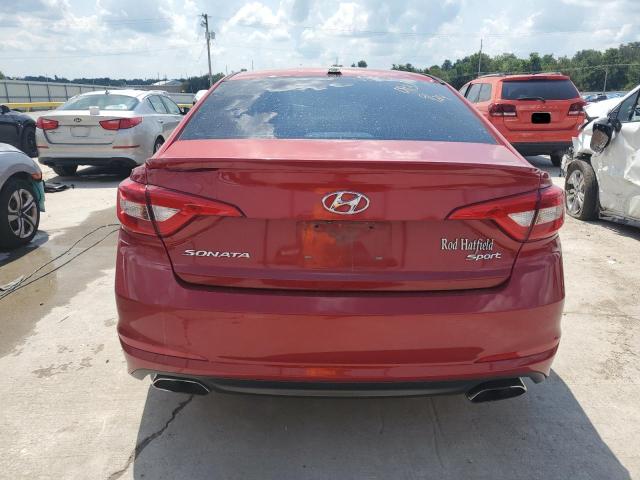 5NPE34AF3HH480931 - 2017 HYUNDAI SONATA SPORT BURGUNDY photo 6