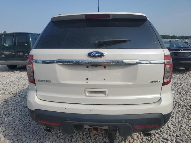 1FMHK8F82CGA43982 - 2012 FORD EXPLORER LIMITED WHITE photo 6