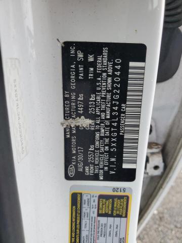 5XXGT4L34JG220440 - 2018 KIA OPTIMA LX 白色 照片 12