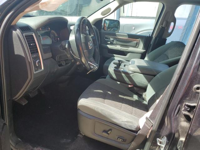 1C6RR7TT1JS183966 - 2018 RAM 1500 SLT أسود صورة 7