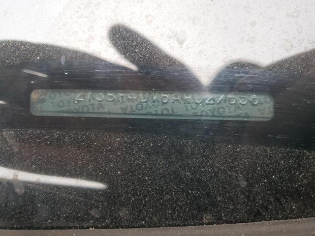 2T3BF4DV6AW027656 - 2010 TOYOTA RAV4 银色 照片 13