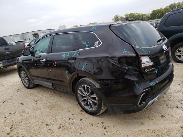 KM8SM4HF7JU276193 - 2018 HYUNDAI SANTA FE SE BROWN photo 2