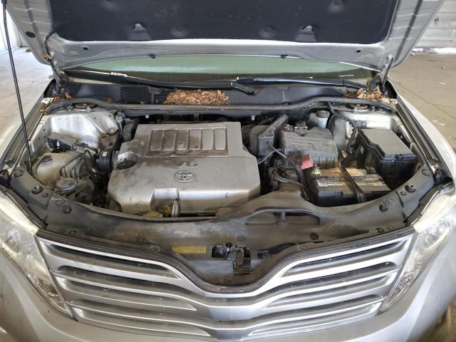 4T3BK3BB6BU064030 - 2011 TOYOTA VENZA SILVER photo 12