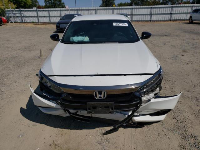 1HGCV1F3XNA017087 - 2022 HONDA ACCORD SPORT 白色 照片 5