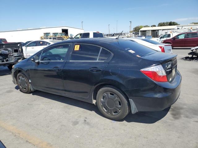JHMFB4F24CS010770 - 2012 HONDA CIVIC HYBRID Қара фото 2