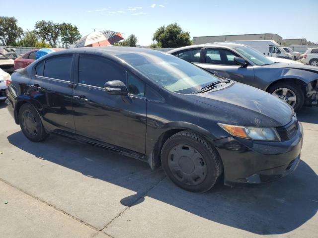 JHMFB4F24CS010770 - 2012 HONDA CIVIC HYBRID Қара фото 4