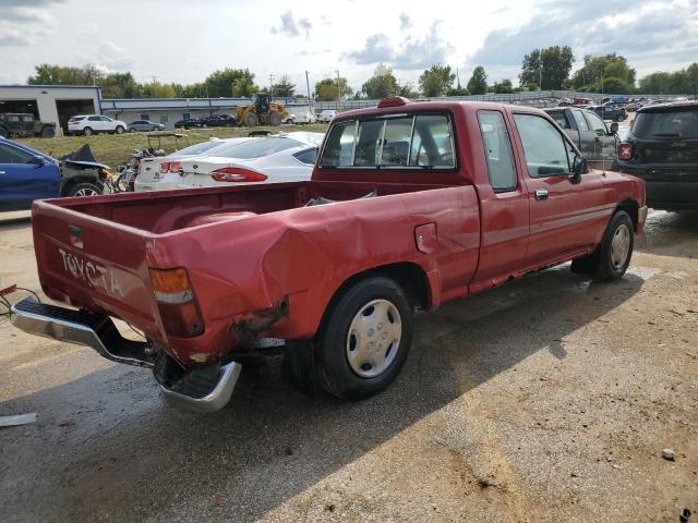 4TARN93PXRZ301787 - 1994 TOYOTA PICKUP 1/2 TON EXTRA LONG WHEELBASE DX RED photo 3