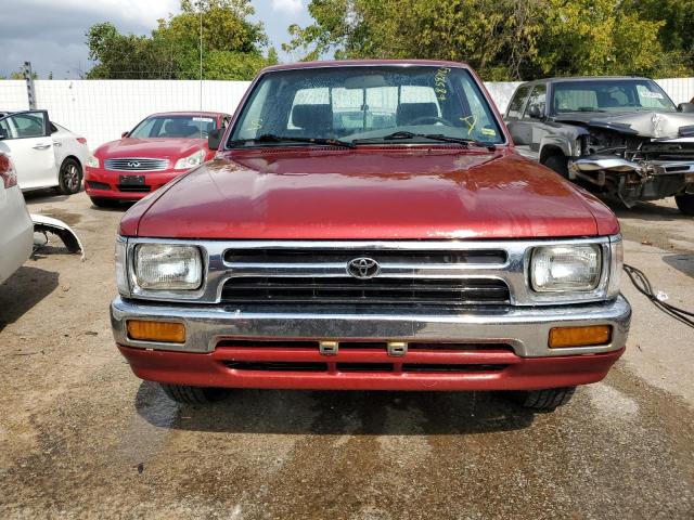 4TARN93PXRZ301787 - 1994 TOYOTA PICKUP 1/2 TON EXTRA LONG WHEELBASE DX RED photo 5