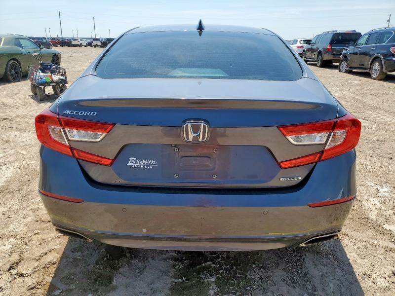 1HGCV1F93JA119135 - 2018 HONDA ACCORD TOURING ნაცრისფერი ფოტო 6