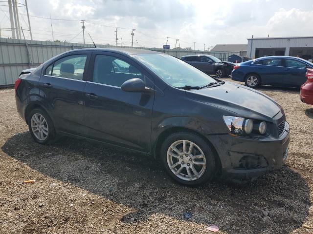 1G1JC5SH3E4242351 - 2014 CHEVROLET SONIC LT BLACK photo 4