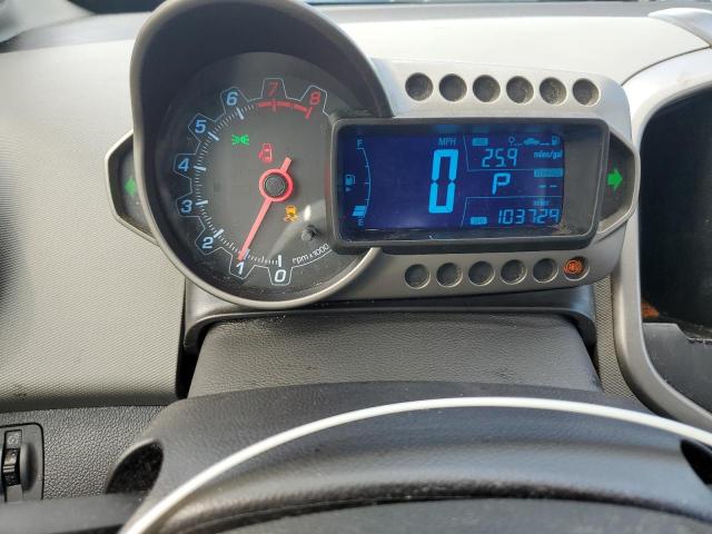 1G1JC5SH3E4242351 - 2014 CHEVROLET SONIC LT BLACK photo 9