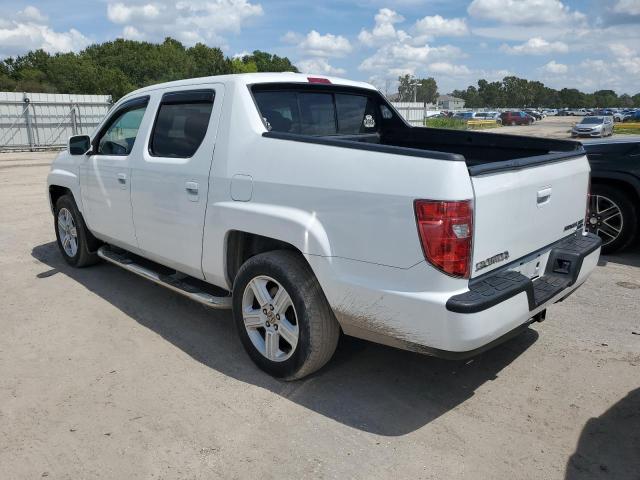 5FPYK1F55BB010296 - 2011 HONDA RIDGELINE RTL WHITE photo 2