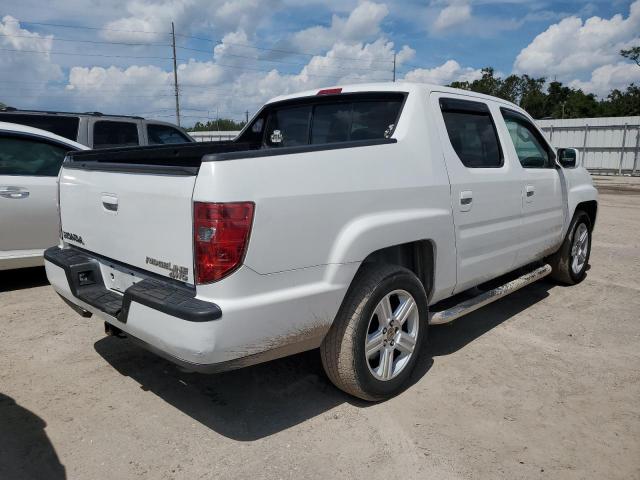 5FPYK1F55BB010296 - 2011 HONDA RIDGELINE RTL WHITE photo 3