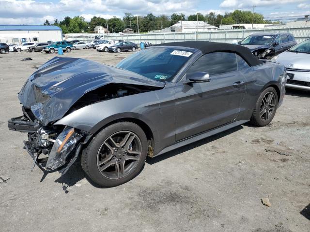1FATP8UH6L5106523 - 2020 FORD MUSTANG GRAY photo 1