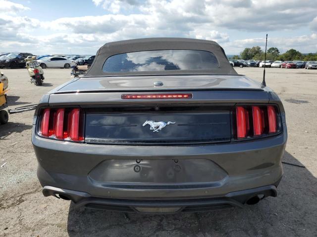 1FATP8UH6L5106523 - 2020 FORD MUSTANG GRAY photo 6