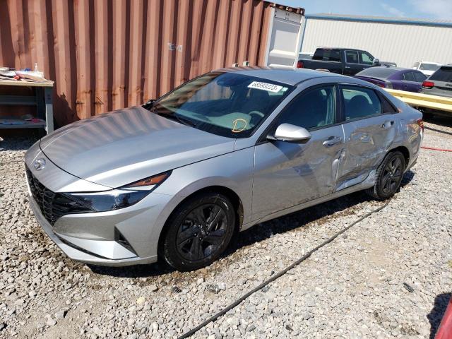 5NPLS4AGXMH029556 - 2021 HYUNDAI ELANTRA SEL GRAY photo 1