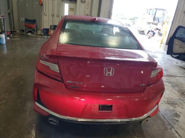 1HGCT2B82HA000656 - 2017 HONDA ACCORD EXL RED photo 6
