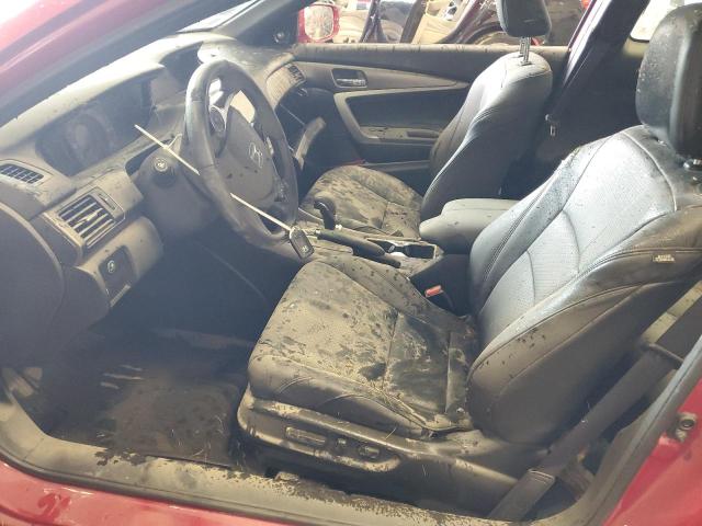 1HGCT2B82HA000656 - 2017 HONDA ACCORD EXL RED photo 7