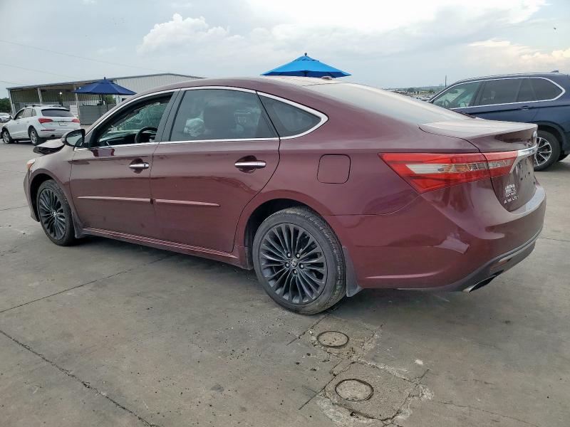 4T1BK1EB5GU212636 - 2016 TOYOTA AVALON XLE 勃艮第红 照片 2