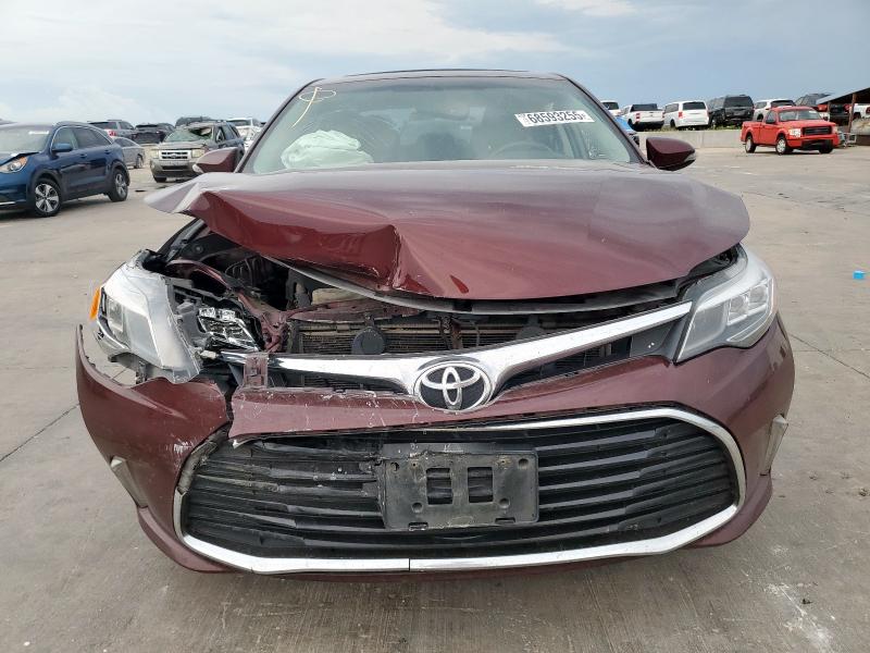 4T1BK1EB5GU212636 - 2016 TOYOTA AVALON XLE 勃艮第红 照片 5