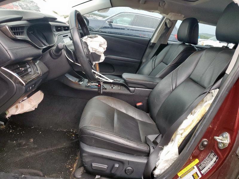 4T1BK1EB5GU212636 - 2016 TOYOTA AVALON XLE 勃艮第红 照片 7