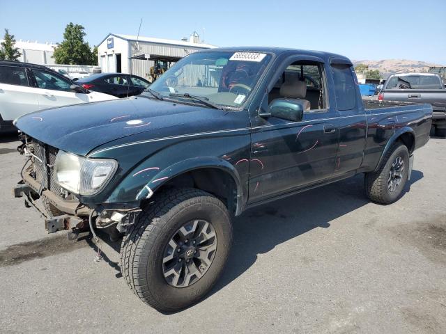 4TASN92N3XZ497442 - 1999 TOYOTA TACOMA XTRACAB PRERUNNER GREEN photo 1