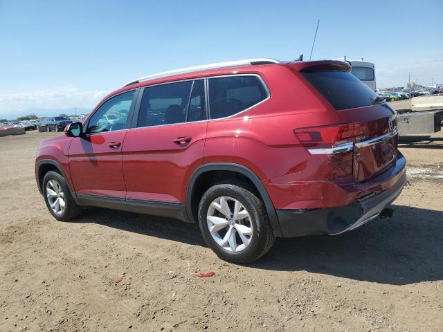 1V2LR2CA8JC524563 - 2018 VOLKSWAGEN ATLAS SE წითელი ფოტო 2