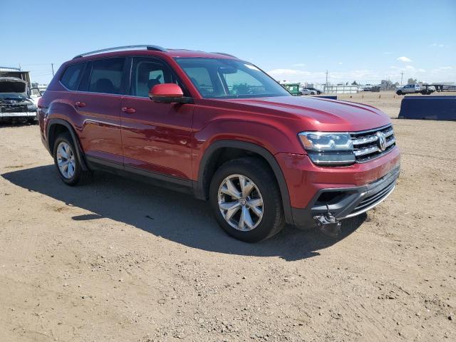 1V2LR2CA8JC524563 - 2018 VOLKSWAGEN ATLAS SE წითელი ფოტო 4