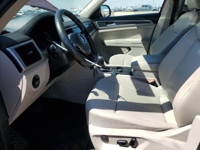 1V2LR2CA8JC524563 - 2018 VOLKSWAGEN ATLAS SE წითელი ფოტო 7