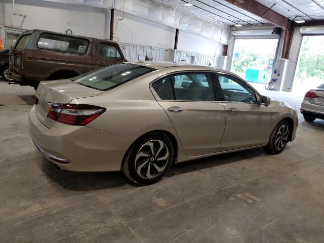 1HGCR3F88HA013717 - 2017 HONDA ACCORD EXL TAN photo 3