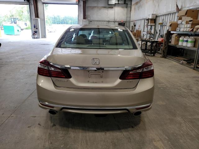 1HGCR3F88HA013717 - 2017 HONDA ACCORD EXL TAN photo 6