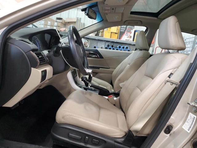 1HGCR3F88HA013717 - 2017 HONDA ACCORD EXL TAN photo 7
