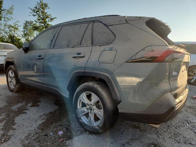 2T3P1RFV5MW242187 - 2021 TOYOTA RAV4 XLE BLUE photo 2