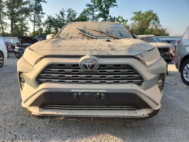 2T3P1RFV5MW242187 - 2021 TOYOTA RAV4 XLE BLUE photo 5