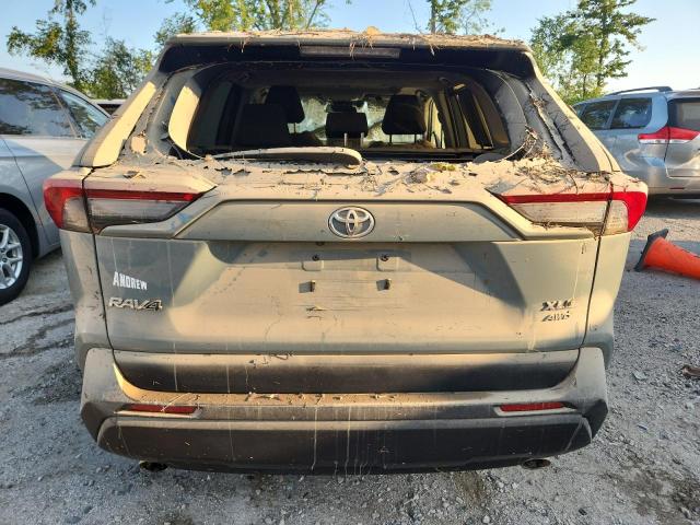 2T3P1RFV5MW242187 - 2021 TOYOTA RAV4 XLE BLUE photo 6
