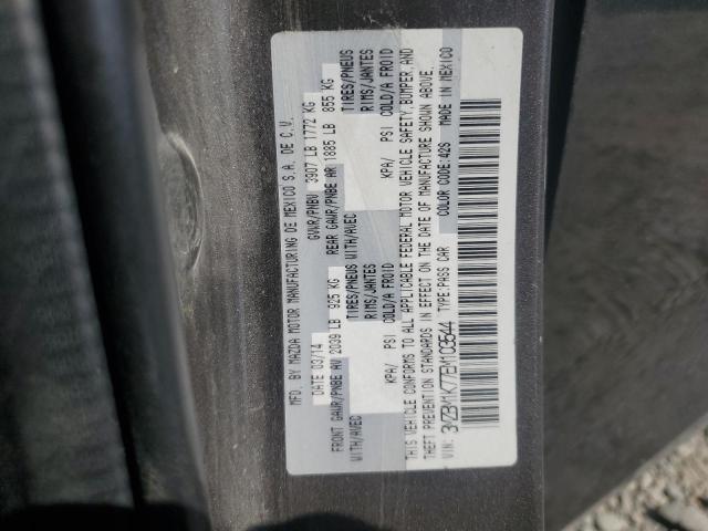 3MZBM1K77EM103544 - 2014 MAZDA 3 SPORT Marron photo 12