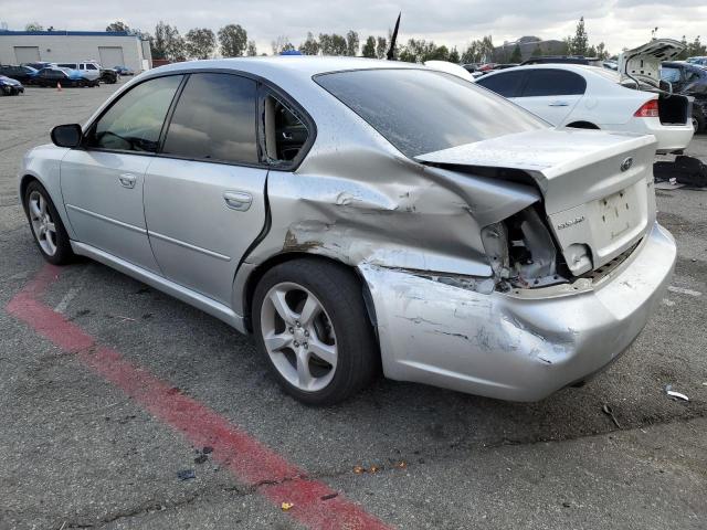 4S3BL626767219445 - 2006 SUBARU LEGACY 2.5I LIMITED SILVER photo 2